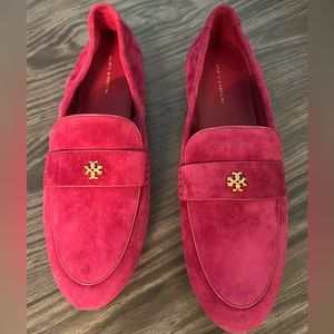 Tory Burch Suede Pink Flats